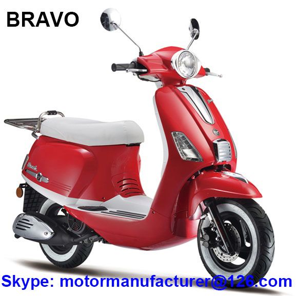 BRAVO Scooter JNEN Motor Popular Design 2016 Model Gasoline Scooter 50CC/125CC CDI/EFI EEC/EPA