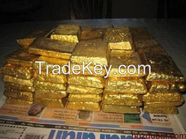 Gold Bars Available For Sale And Export