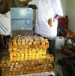 Gold Bars And Gold Nuggets Available For Sale