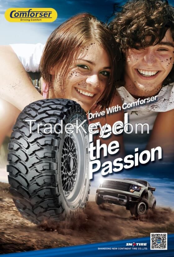 COMFORSER brand car tire factory