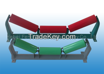 China Roller Conveyor Parts, Belt Conveyor Troughing Roller