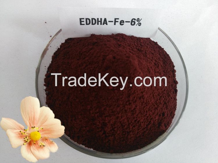 Plant growth stimulant eddha chelate iron metal element organic compou