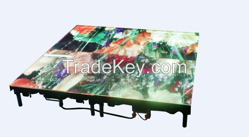 P4.81 Interactive Led Floor Screen With Radar Touch System