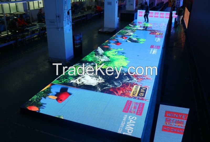 P4.81 Interactive Led Floor Screen With Radar Touch System