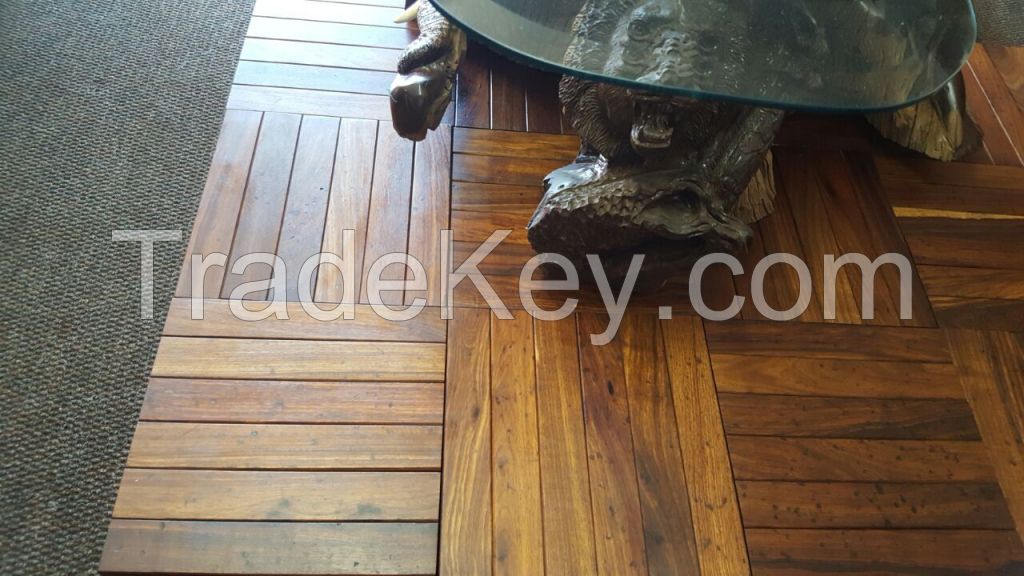 Parquet Kiaat Flooring