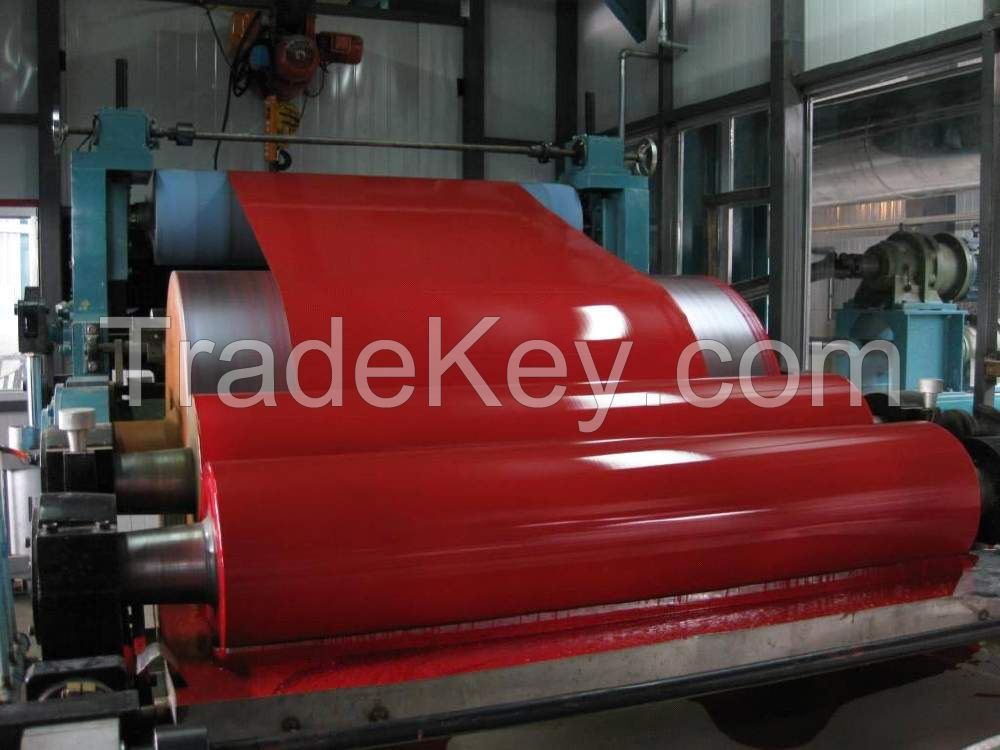 Color coated steel plate