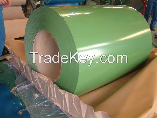 Color coated steel plate