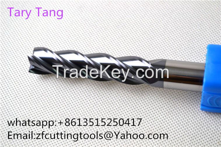 High performance 4 flute Carbide End mill , Square End mill, Milling cutter.