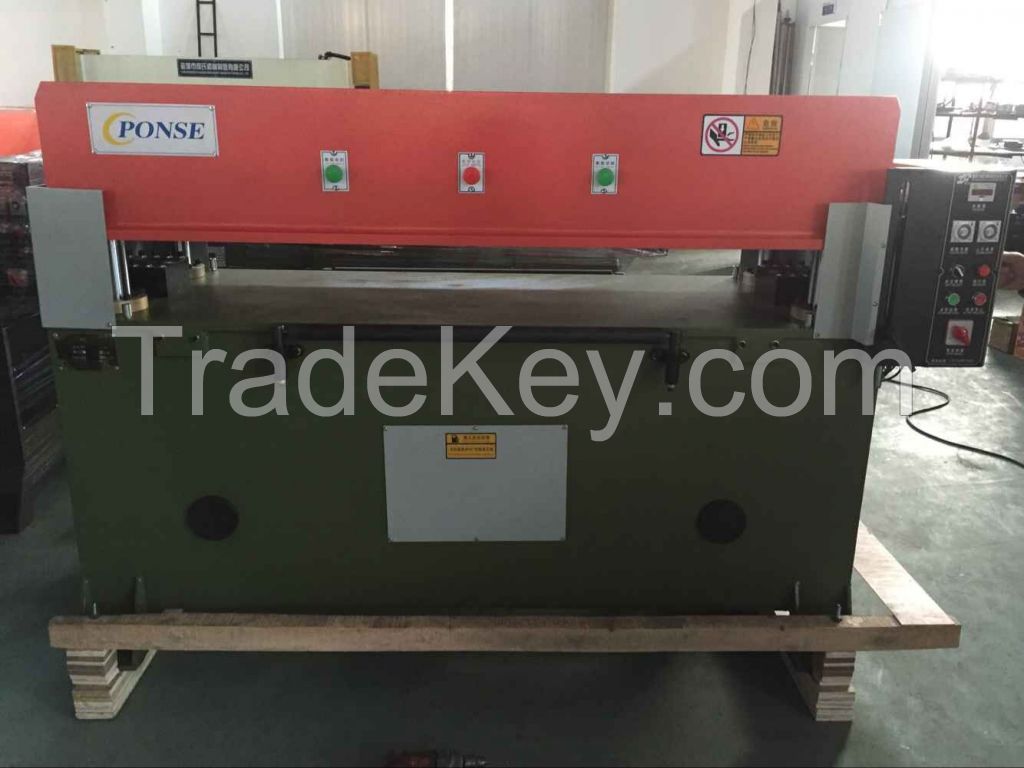china supplier hydraulic 4 column cutting machine for fabric