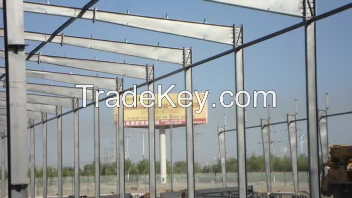 High Quality Steel structure Used for WORKSHOP And Best price