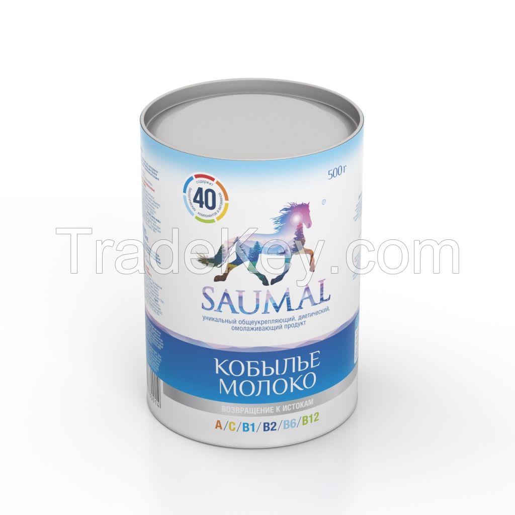 Freeze dried mare's milk