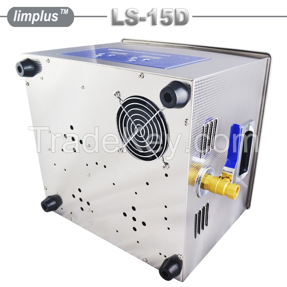 Limplus 15liter Car Carb Ultrasonic cleaner for degrease 360W ultrasonic power