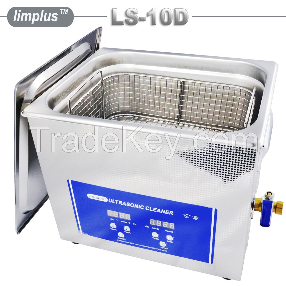 Limplus 10liter digital shooting gun ultrasonic cleaner ultrasonic cleaning machine