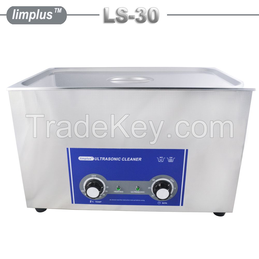 Limplus knob control car parts ultrasonic cleaner with separate heater