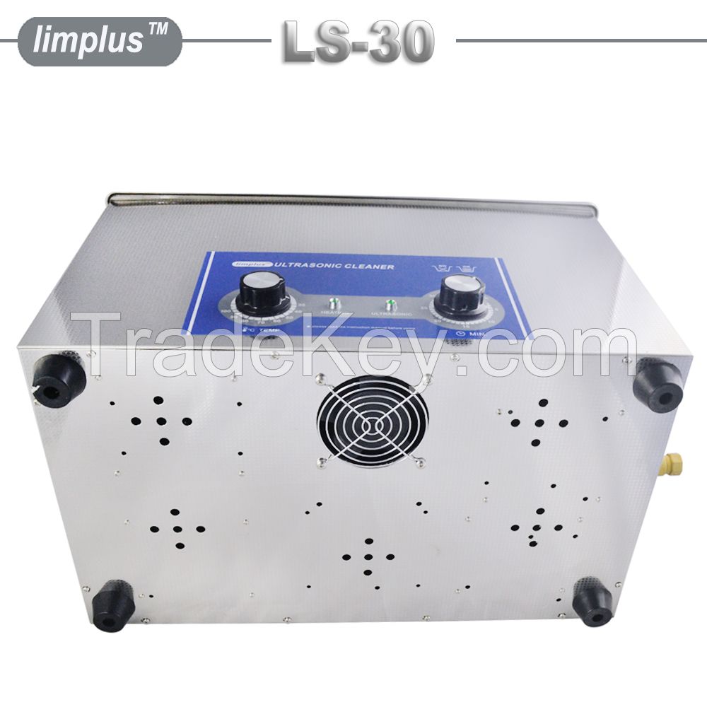 Limplus knob control car parts ultrasonic cleaner with separate heater