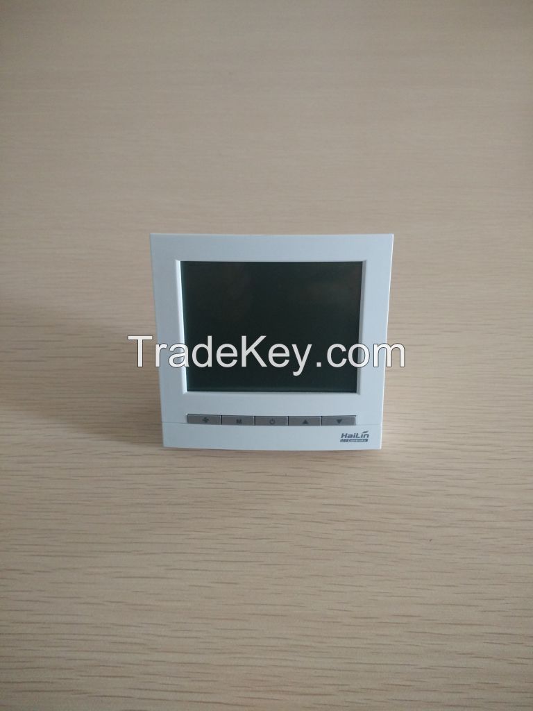 HL2023 programmable fan Coil thermostat, digital room thermostat