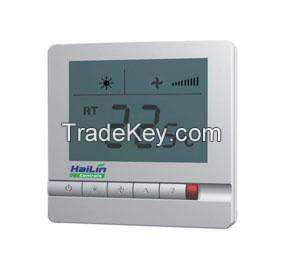 HL108 FCU LCD digital thermostat, HVAC room thermostat