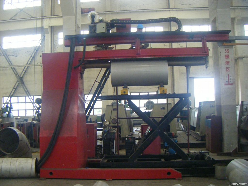 hozitontal welding machine