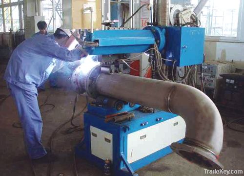 automatic elbow pipe flange welding machine