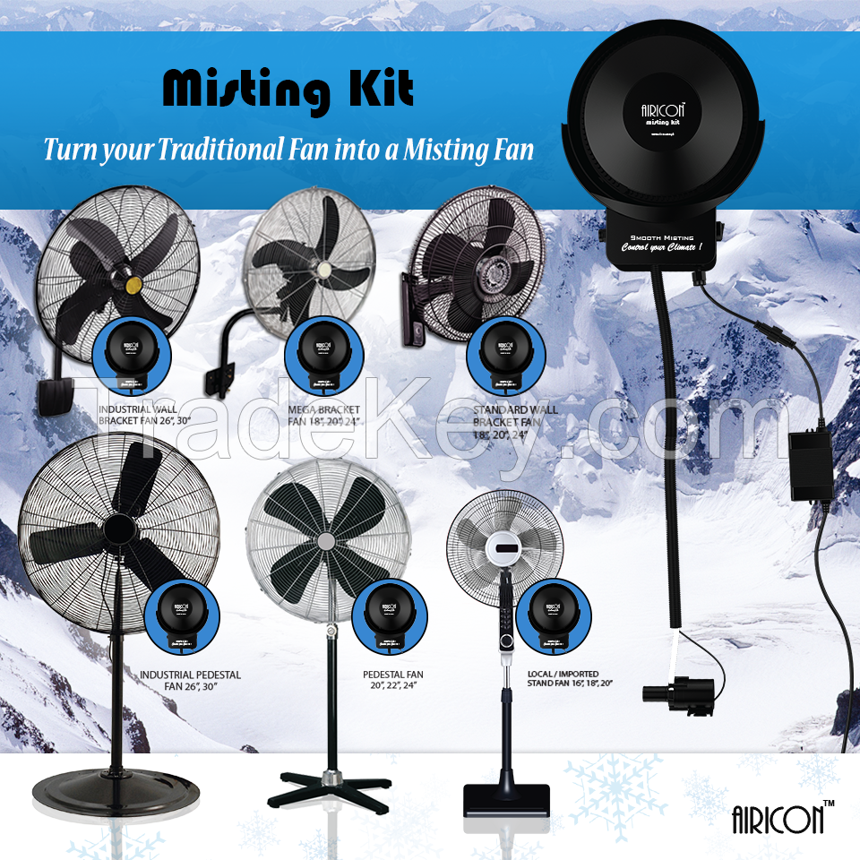 AIRICON MISTING KIT - MIST FAN KIT