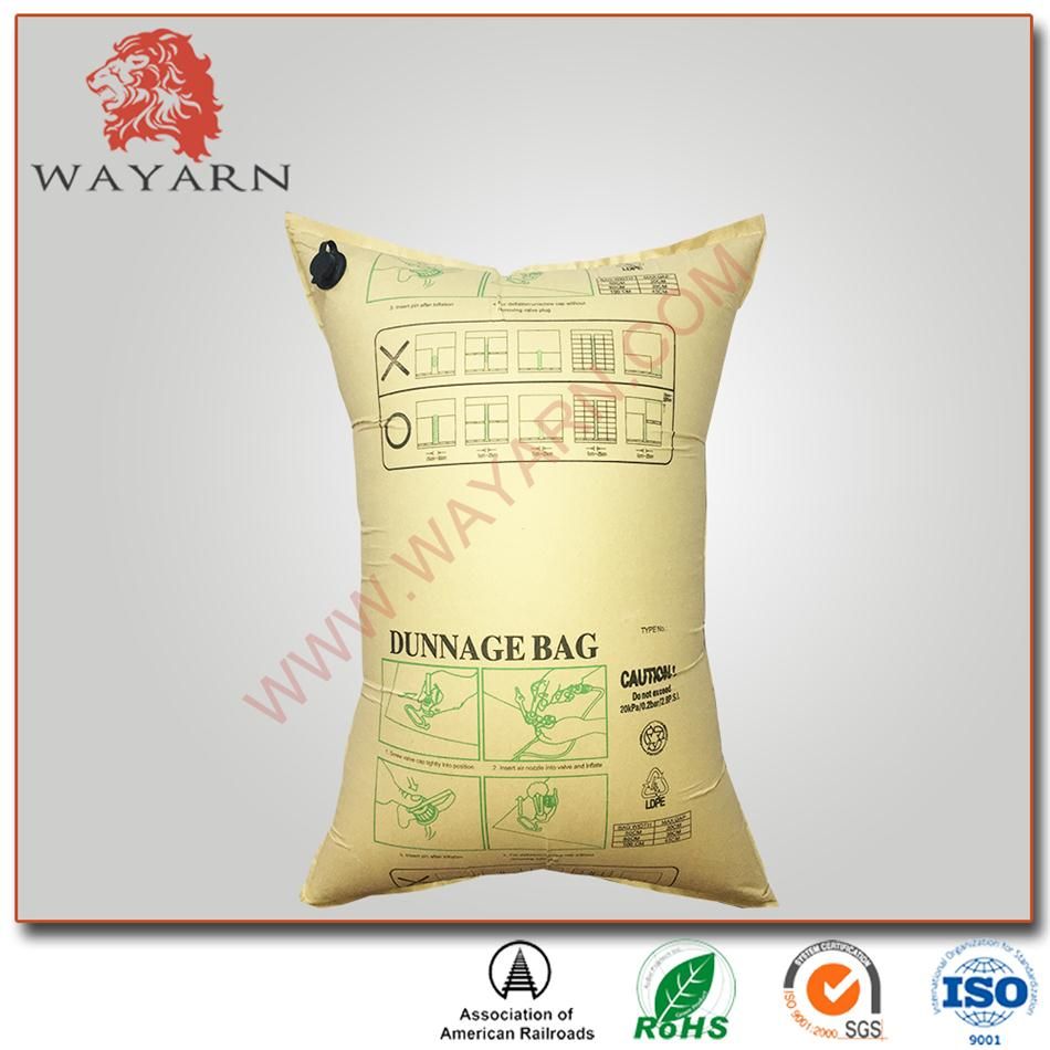 Inflatable Kraft Paper Container Dunnage Air Bag