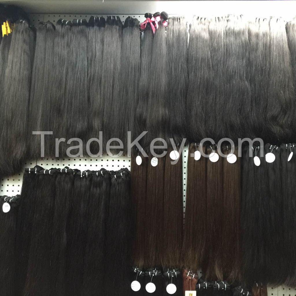 Hair Weaving 100% Virgin Remy Human Hair, Factory