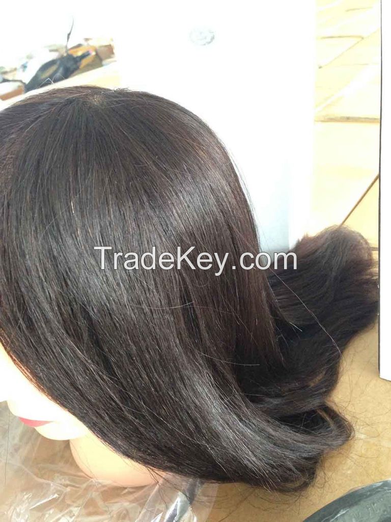 Mannequin Training Head, Human Hair or Synthetic Hair, Factory Supply