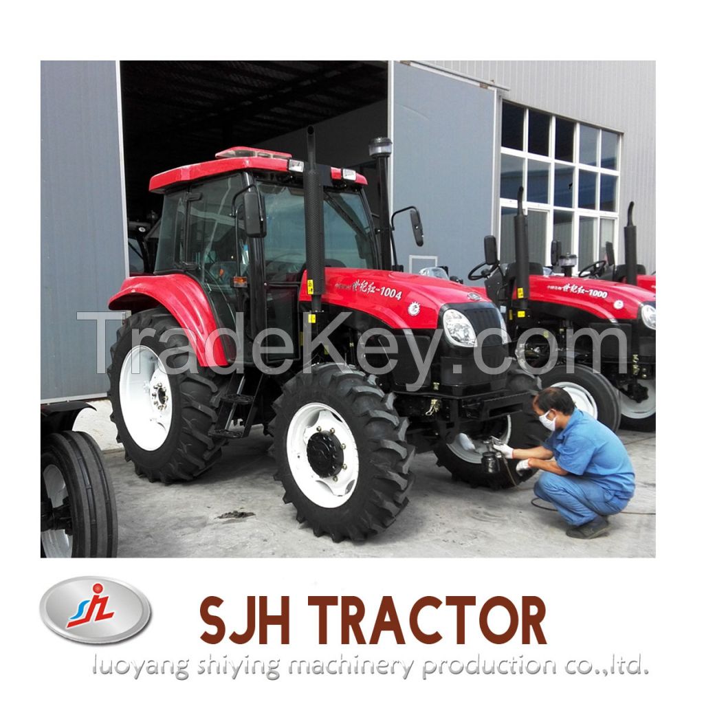 SJH100HP 4wd farm tractor list
