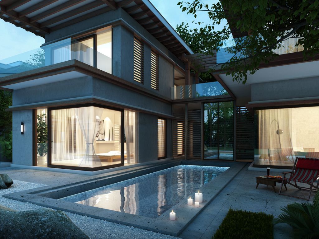 3D rendering/interior view