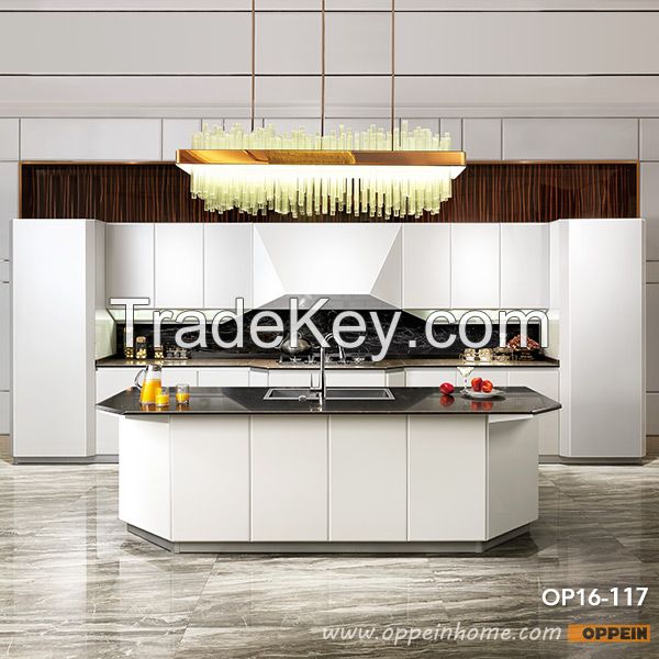 Modern Design High Gloss Lacquer Wooden Kitchen Cabinet