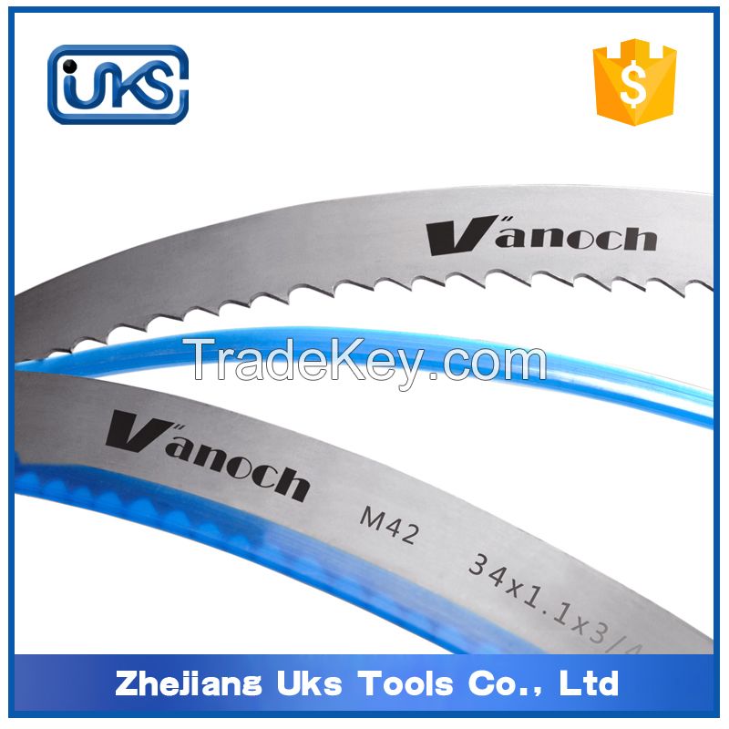 M42 Bimetal Band Saw Blades For Cutting Metal Aluminum and Stainless Steel