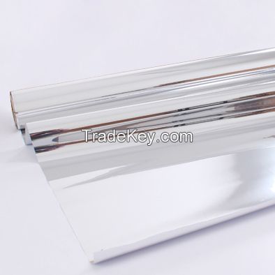 silver solar window PET film