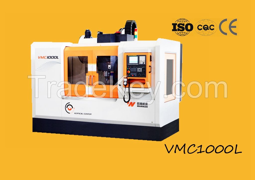 Metal Working Vertical Machining Center VMC1000 Boxtype Guideway
