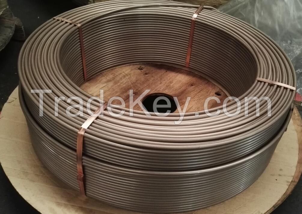 Copper Nickel tube CuNi90:10 coils