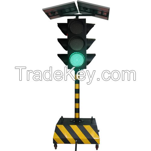 Solar Portable Traffic Signal Light