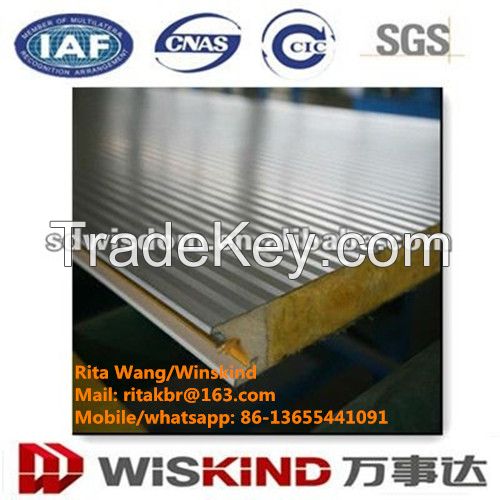 Glass Wool Sandwich Panel with Thermal Insultion for Building