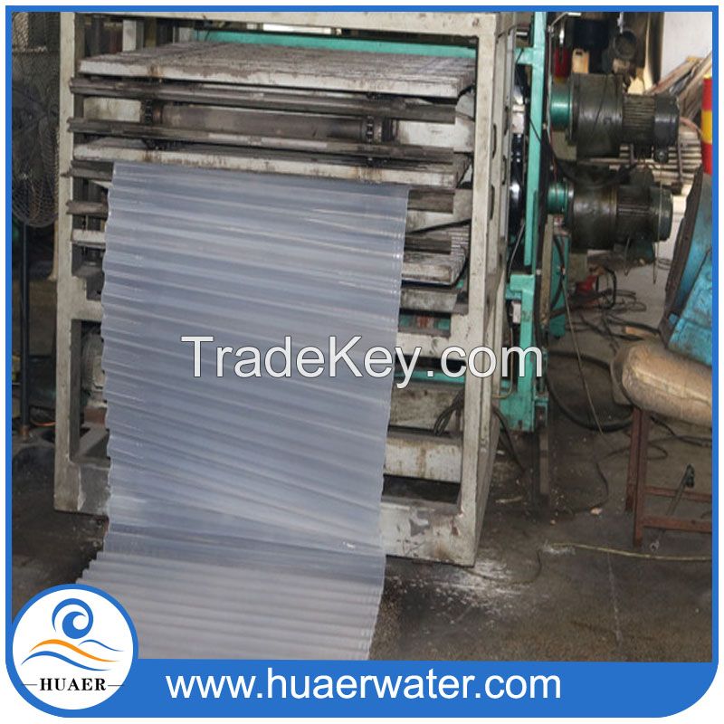 ISO 9001 Certification PVC material tube settler clarify system