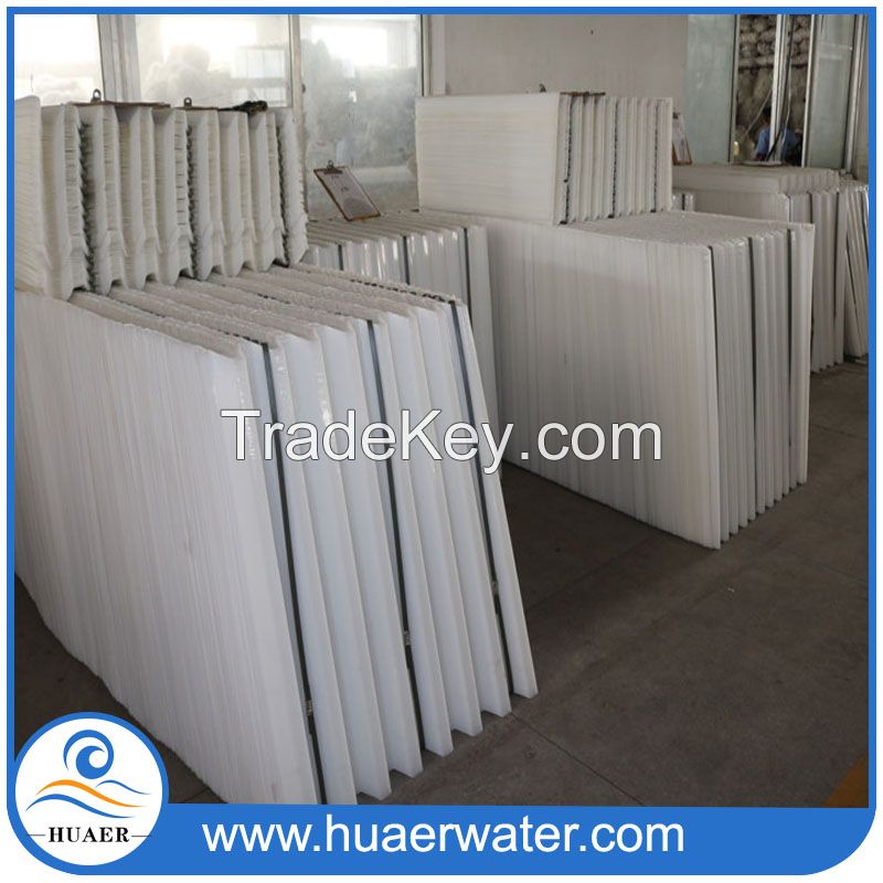 ISO 9001 Certification PVC material tube settler clarify system