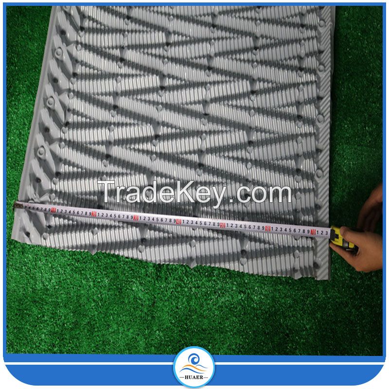 Black PVC Honeycomb Cooling Tower fill for cooling water