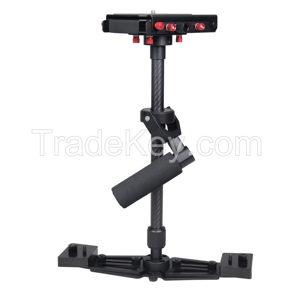 YELANGU Wholesale Mini Carbon Fiber Protable Camcorder Stabilizer Steadicam