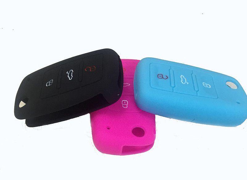 High Quality Silicon Remote Car Key Cover Holder for Different Cars Wireless Promotion Gift