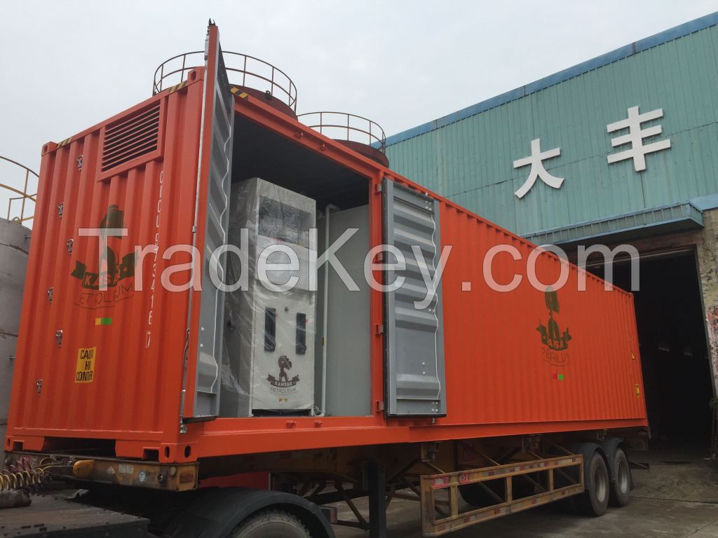 20ft and 40ft container fuel station for diesel and petrol 