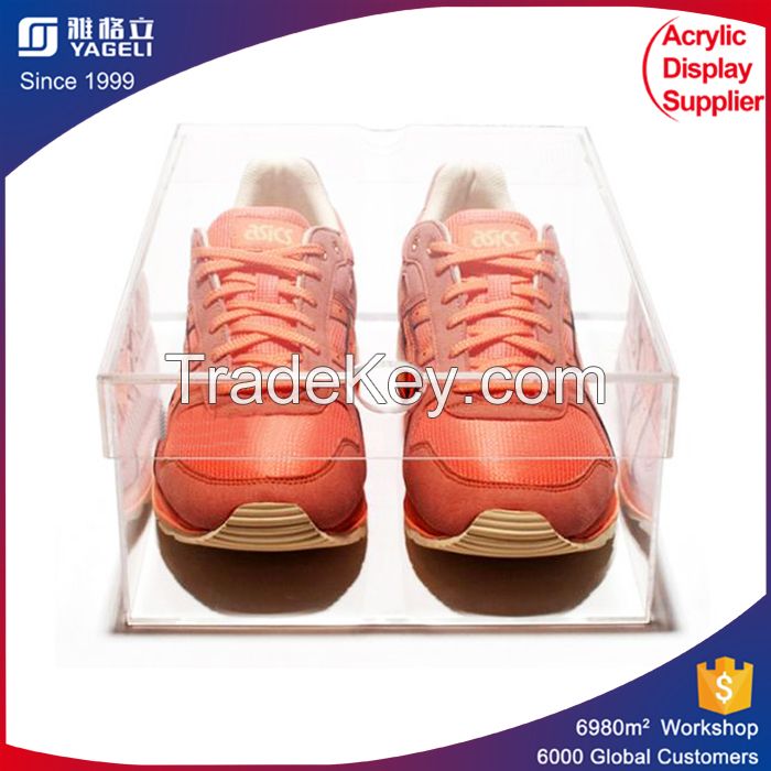 custum-made acrylic shoe box wholesale