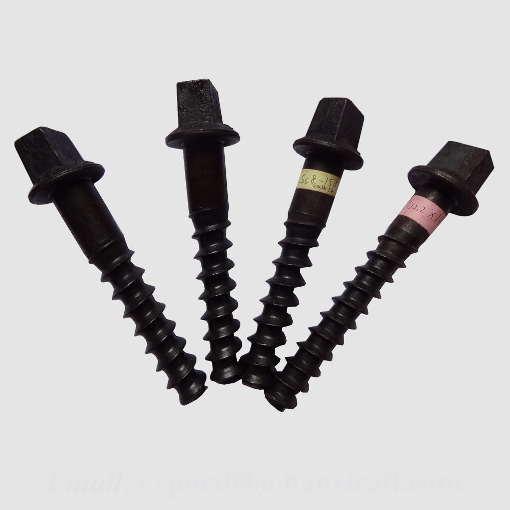 Railway Fastener Bolt And Nut Screw Spike Supply