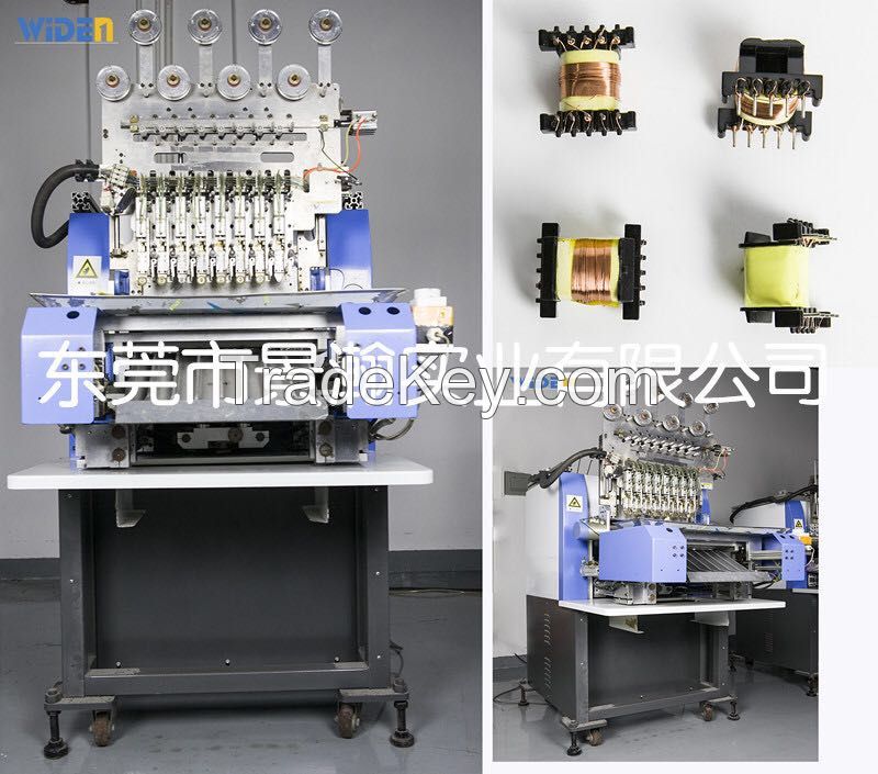 High speed 8 spindles wire coil winding machine for transformer