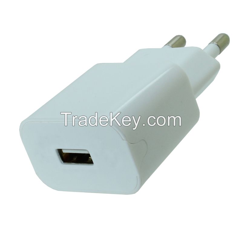 5V 2.1A Single USB Phone Charger for Iphone7