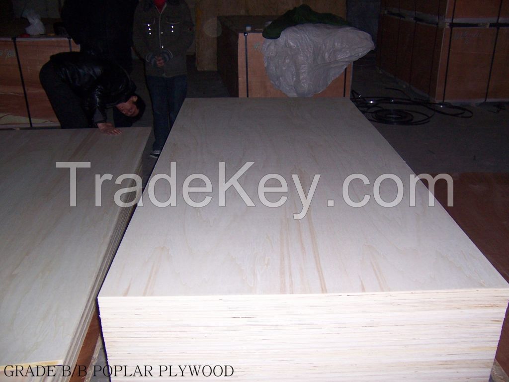 Factory wholesale poplar commercial plywood with best price