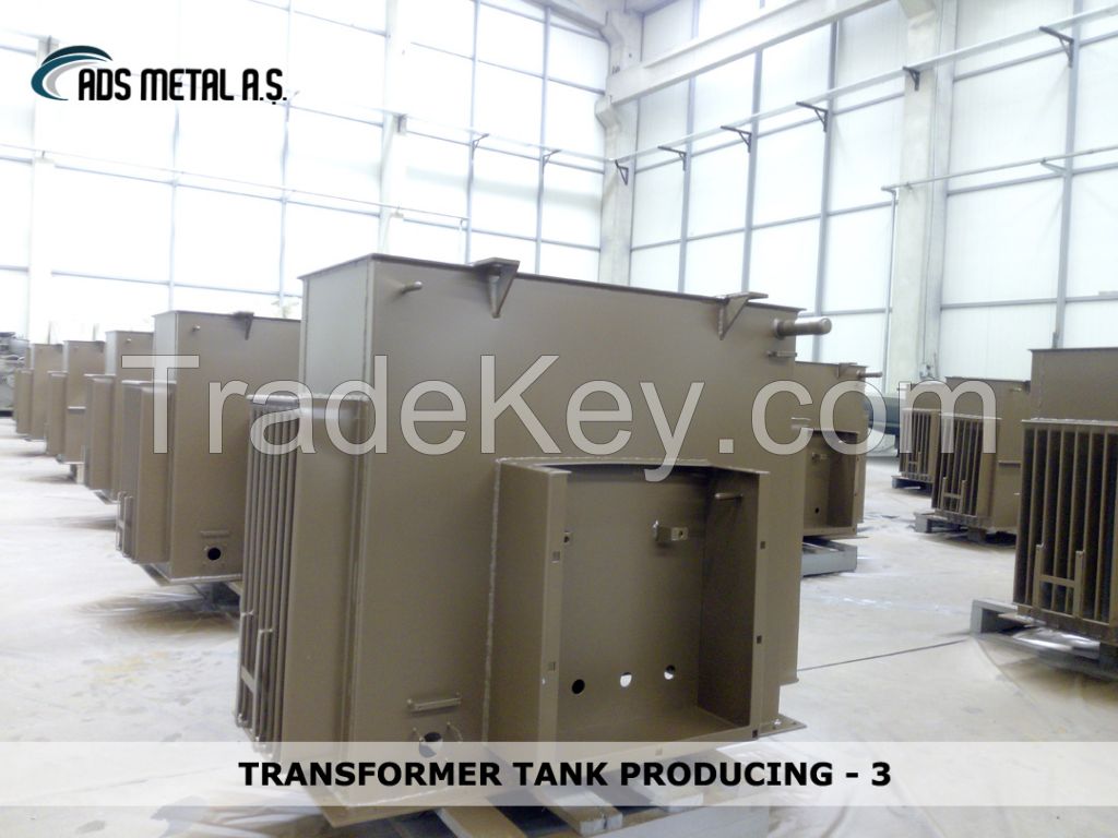 Distribution transformer tanks