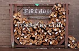 10-15% moisture FSC CERTIFIED firewood on pallets