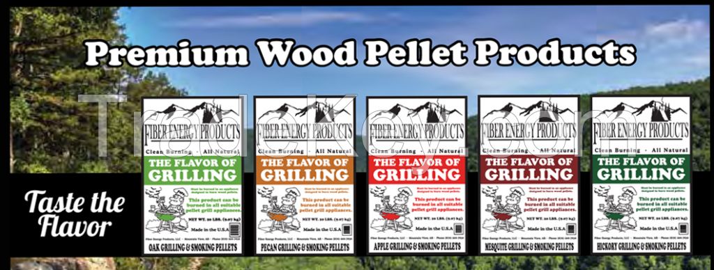 Fiber Energy Products Flavored Grilling Pellets